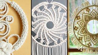 DIY Easy 3 Round Macrame Wall Hangings | Home Decor Ideas