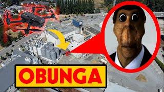 DRONE CATCHES OBUNGA at THE OBUNGA HIDEOUT IN REAL LIFE | OBUNGA CAUGHT ON DRONE