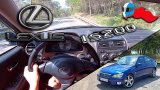 2000 Lexus IS200 (114kW) 6-MT POV 4K [Test Drive Hero] #28 ACCELERATION, ELASTICITY & DYNAMIC