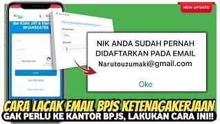 Cara mengetahui email yang terdaftar di bpjs ketenagakerjaan • cara lacak email bpjs JMO