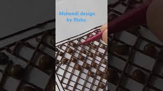 mehendi design by Rishu#new#tricks#gorgeousmehendi#trend#subscribers#henna#beutifullmehendi#