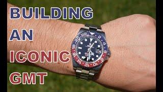 Building A NH34 GMT "Pepsi" Watch