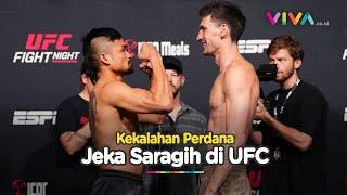 Jeka Saragih Tumbang pada Laga Keduanya di UFC