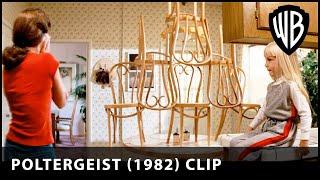 Who's messing with the kitchen chairs? | Poltergeist (1982) | Warner Bros. UK