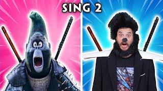 All Of Johnny's Songs In Sing 2 | Sky Full of Stars | Sing 2 Funny Animated Parody | Woa Parody