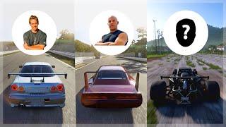 55$ of Fast & Furious DLC Cars in Forza Games and their Drivers