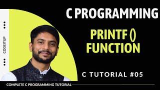 Printf Function in C | In Hindi