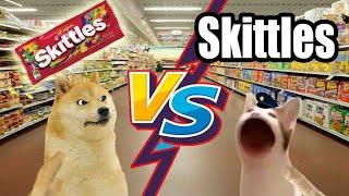 Skittles Meme Doge vs Pop cat-Meme Mentom