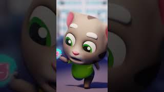 Tom Rescues Angela! ️ Talking Tom #Shorts