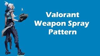 Valorant Weapon Spray Pattern