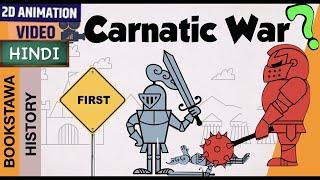 First Carnatic War in Hindi | Battle of Adyar | Modern History of India