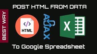 Post HTML Form Data to Google Spreadsheet - Easiest Way