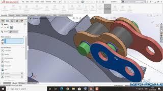 Solidworks 2020 Chain Component Pattern