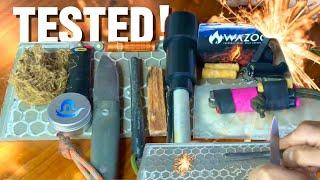 Best Fire Starters Tested: Which One Should You Trust? INCLUDING Waterproof Fire starters That Work!