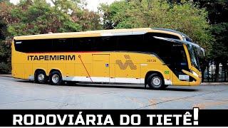 GRANDE MOVIMENTO DE ÔNIBUS NA RODOVIÁRIA DO TIETÊ!! MOVIMENTO DE FERIADO