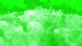 [4K] Smoke Green Screen