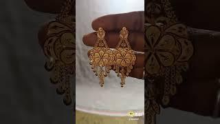 new earrings design in gold  #shorts #goldjewellery #jewellery | S H sons jewellers