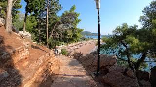 Montenegro, park Milocer , sveti Stefan,