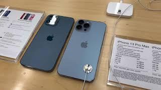 iPhone 13 Pro Max Sierra Blue Vs iPhone 12 Pro Max Pacific Blue