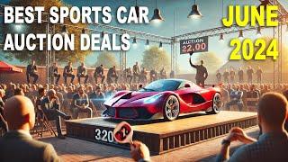 Best Sports Car Buys at Auction | June 2024 | Lotus Exige, GT-R, Ferrari 360, Diablo, McLaren 570S