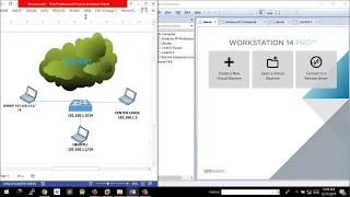 How to Create a Network on VMware Workstation 14 pro