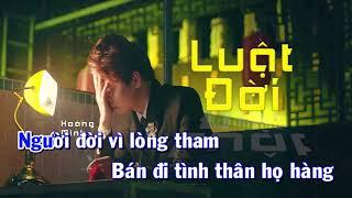 [ KARAOKE] Luật Đời - Hoàng Minh