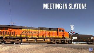 Lbk Trains #175 | Meeting In Slaton! The LUBTPL Makes a Pickup @ Buris then Meets One in Slaton!