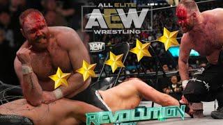 Full Match | jon moxley vs Adam page | Texas Death match | Aew Revolution 2023 ( 5  )