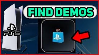 PS5 HOW TO FIND DEMOS NEW!