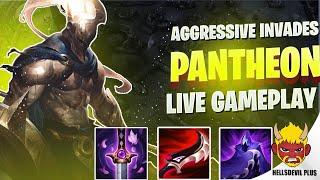 AGGRESSIVE INVADING FT. PANTHEON! - Wild Rift HellsDevil Plus Gameplay