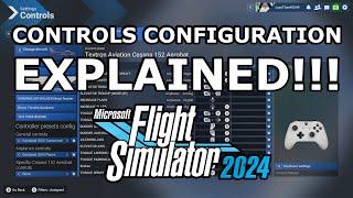 Microsoft Flight Simulator 2024: CONTROLS MENU - HOW TO SETUP