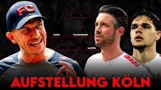 1. FC Köln: Die neue Aufstellung von Struber ohne Neuzugänge für den Wiederaufstieg!