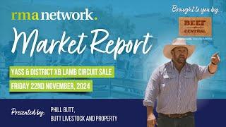 Butt Livestock and Property XB Lamb Circuit Sale, Friday the 22nd November 2024