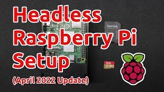 Headless Raspberry Pi Setup (New Simpler/Easier Method) - Without Monitor, Keyboard/Mouse
