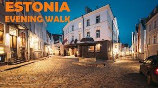  | Night Walking Tour | Tallinn Old Town | Estonia