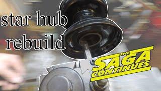 How to Rebuild a Harley Star Hub - continued