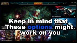 How to solve the black screen after champion select LoL (How i solved it)