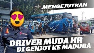 DRIVER MUDA DI GENJOT KE MADURA‼️Mudik Naik Haryanto Boros ke pulau Madura