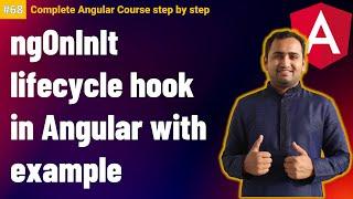 ngOnInit lifecycle hook in angular | ngOnInit vs constructor | Complete Angular Tutorial