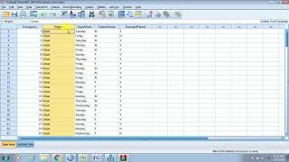 Importing excel file into SPSS and Changing String Variable in Numeric Variable