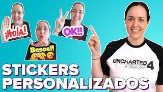 Crea TUS PROPIOS STICKERS para WHATSAPP (¡muy fácil!) | ChicaGeek