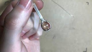 Wire Wrapping Tutorial: Prong Setting (Perfect setting for cabochons!)