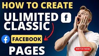 How to create classic facebook page 2023    Facebook classic page create    classic page create