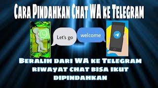 Cara Memindah Chat WA ke Telegram