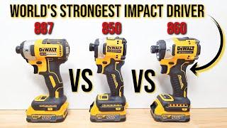 New DeWalt DCF860 Impact Driver Review. The Worlds Most Powerful Impact Driver!