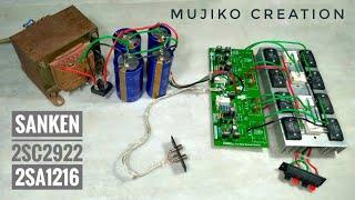 Cara menambah transistor final pada Power Amplifier