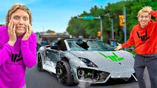 I Destroyed Stephen Sharer's LAMBORGHINI SUPERCAR