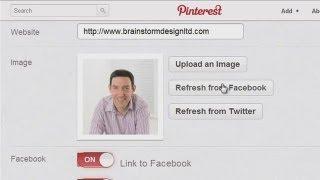 How To Edit Your Pinterest Profile Picture