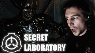 xQc Plays SCP: Secret Laboratory with Adept, Moxy, Soda, Poke, Greek, and Friends! | xQcOW