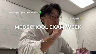 MY SUPER PRODUCTIVE MEDSCHOOL EXAM WEEK // PETER LE